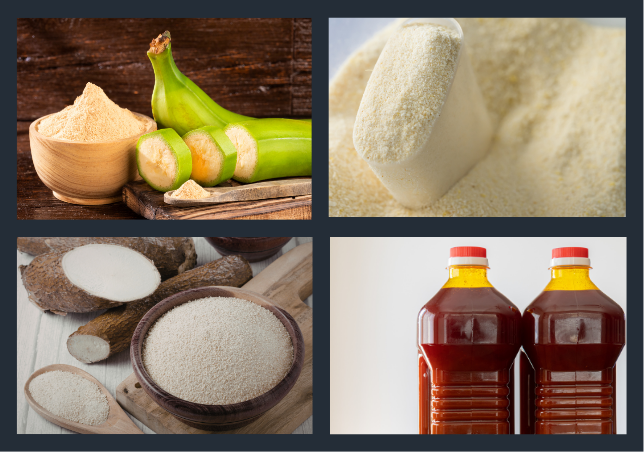 Why the World is Looking to Nigeria for Garri, Palm Oil, Pupuru Flour and Plantain Flour